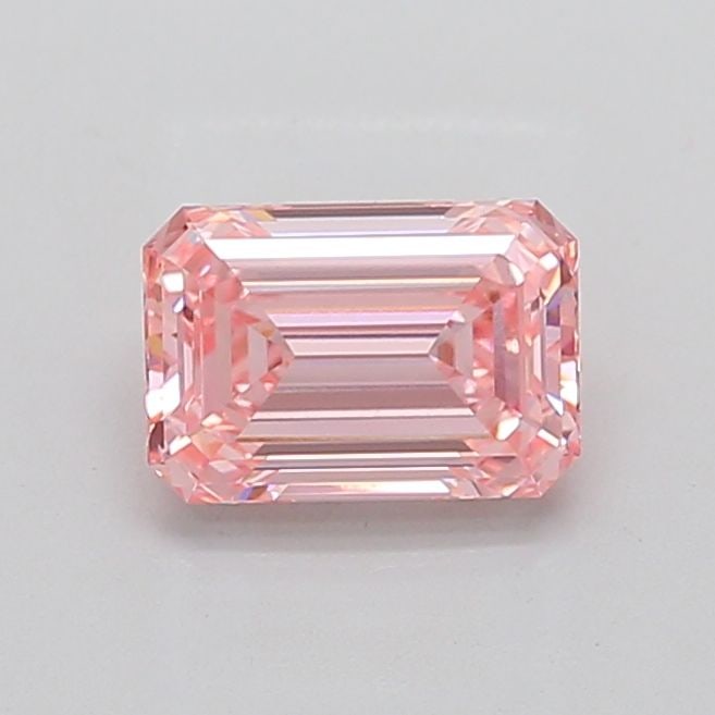 Loose Diamond - EMERALD 2.09ct Fancy Vivid Pink VVS2: Loose Diamond - EMERALD 2.09ct Fancy Vivid Pink VVS2 Source: This is a real non-mined Diamond that has been grown in a lab Shape: EMERALD Carats: 2.09 Color: Fancy Vivid Pink Certification: IGI Video: