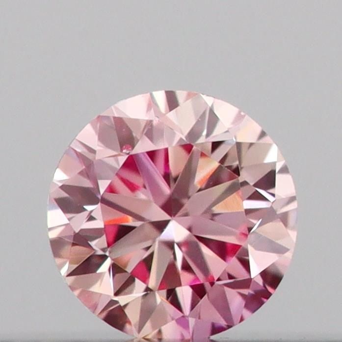 Loose Diamond - ROUND 0.1ct Fancy Pink VS2: Loose Diamond - ROUND 0.1ct Fancy Pink VS2 Source: This is a real non-mined Diamond that has been grown in a lab Shape: ROUND Carats: 0.1 Color: Fancy Pink Certification: IGI Video:
