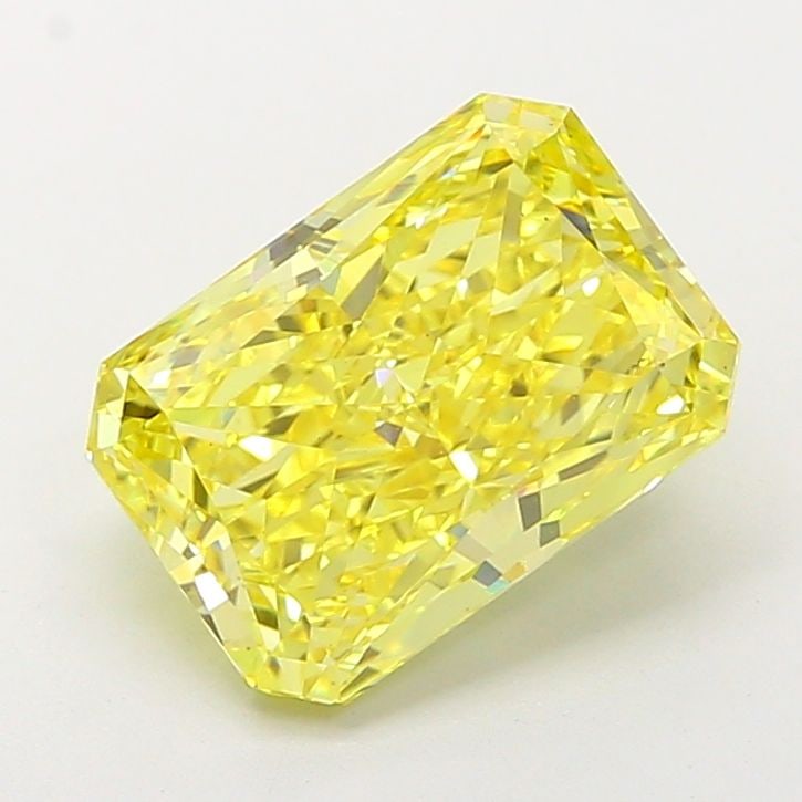 Loose Diamond - RADIANT 4.62ct Fancy Intense Yellow VS1: Loose Diamond - RADIANT 4.62ct Fancy Intense Yellow VS1 Source: This is a real non-mined Diamond that has been grown in a lab Shape: RADIANT Carats: 4.62 Color: Fancy Intense Yellow Certification: IGI