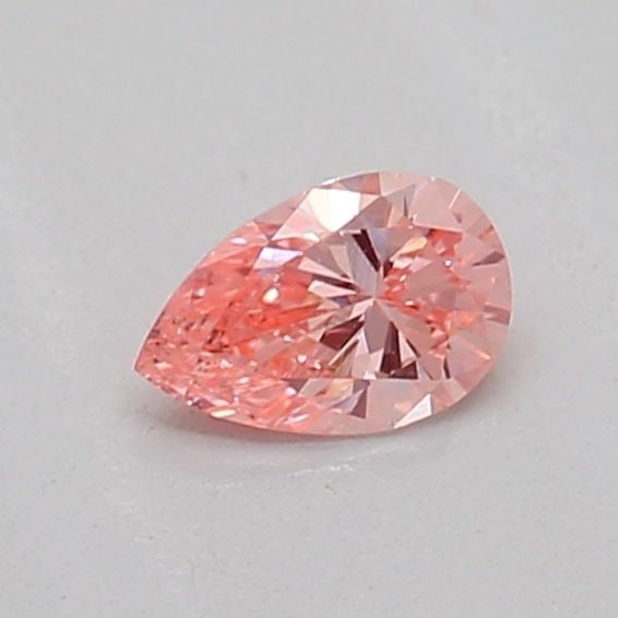 Loose Diamond - PEAR 0.16ct Fancy Vivid Pink VS1: Loose Diamond - PEAR 0.16ct Fancy Vivid Pink VS1 Source: This is a real non-mined Diamond that has been grown in a lab Shape: PEAR Carats: 0.16 Color: Fancy Vivid Pink Certification: IGI The Diamond D