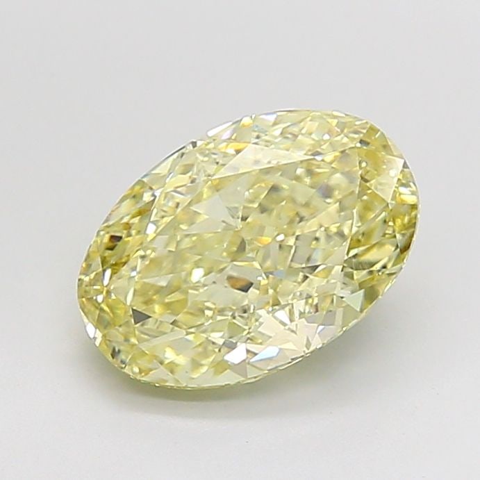 Loose Diamond - OVAL 3.1ct Fancy Yellow VS1: Loose Diamond - OVAL 3.1ct Fancy Yellow VS1 Source: This is a real non-mined Diamond that has been grown in a lab Shape: OVAL Carats: 3.1 Color: Fancy Yellow Certification: IGI Video: