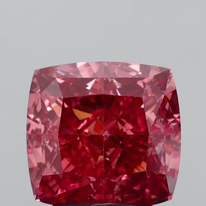Loose Diamond - CUSHION MODIFIED 3.09ct Fancy Vivid Pink VVS2: Loose Diamond - CUSHION MODIFIED 3.09ct Fancy Vivid Pink VVS2 Source: This is a real non-mined Diamond that has been grown in a lab Shape: CUSHION MODIFIED Carats: 3.09 Color: Fancy Vivid Pink Certifi
