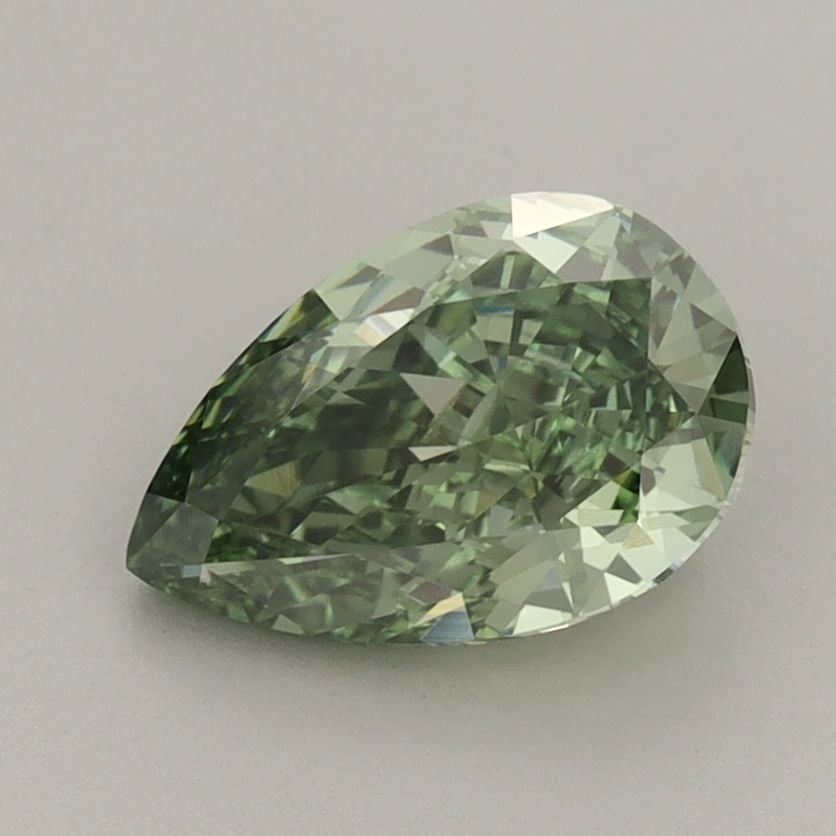 Loose Diamond - PEAR 1.5ct Fancy Vivid Green VS1: Loose Diamond - PEAR 1.5ct Fancy Vivid Green VS1 Source: This is a real non-mined Diamond that has been grown in a lab Shape: PEAR Carats: 1.5 Color: Fancy Vivid Green Certification: IGI Video: