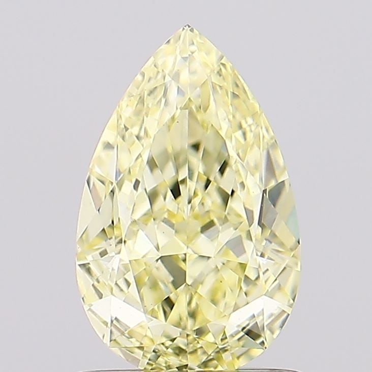 Loose Diamond - PEAR 1.09ct Fancy Intense Yellow VS1: Loose Diamond - PEAR 1.09ct Fancy Intense Yellow VS1 Source: This is a real non-mined Diamond that has been grown in a lab Shape: PEAR Carats: 1.09 Color: Fancy Intense Yellow Certification: IGI Video
