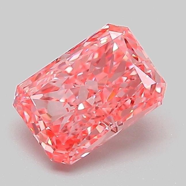 Loose Diamond - RADIANT 1.04ct Fancy Vivid Pink VVS2: Loose Diamond - RADIANT 1.04ct Fancy Vivid Pink VVS2 Source: This is a real non-mined Diamond that has been grown in a lab Shape: RADIANT Carats: 1.04 Color: Fancy Vivid Pink Certification: IGI Video: