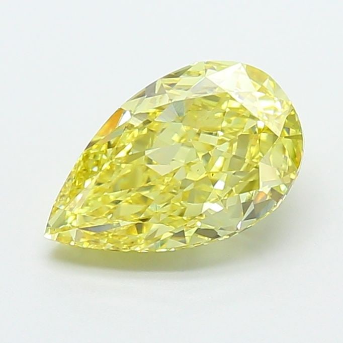Loose Diamond - PEAR 2.02ct Fancy Intense Yellow VS1: Loose Diamond - PEAR 2.02ct Fancy Intense Yellow VS1 Source: This is a real non-mined Diamond that has been grown in a lab Shape: PEAR Carats: 2.02 Color: Fancy Intense Yellow Certification: IGI Video