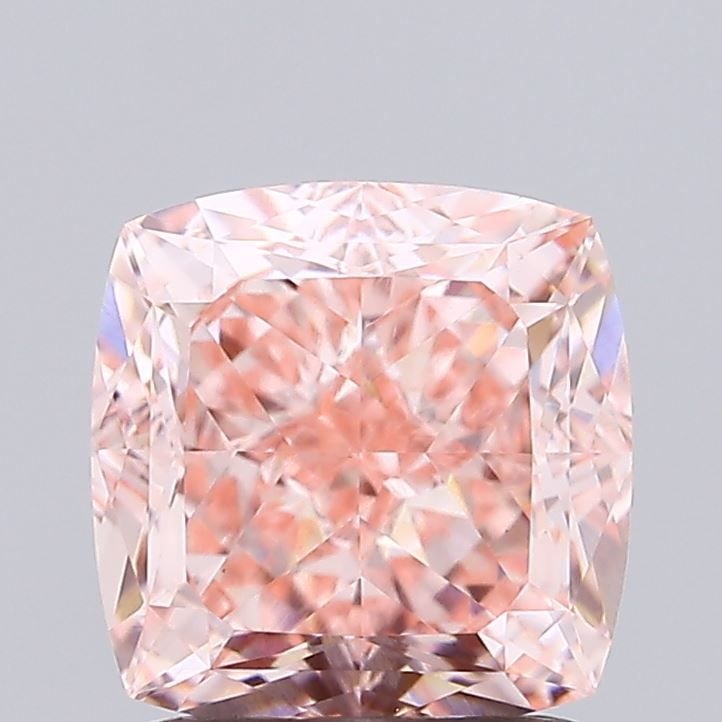 Loose Diamond - CUSHION MODIFIED 1.58ct Fancy Vivid Pink VVS2: Loose Diamond - CUSHION MODIFIED 1.58ct Fancy Vivid Pink VVS2 Source: This is a real non-mined Diamond that has been grown in a lab Shape: CUSHION MODIFIED Carats: 1.58 Color: Fancy Vivid Pink Certifi