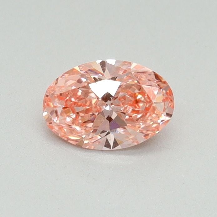 Loose Diamond - OVAL 0.34ct Fancy Vivid Pink SI1: Loose Diamond - OVAL 0.34ct Fancy Vivid Pink SI1 Source: This is a real non-mined Diamond that has been grown in a lab Shape: OVAL Carats: 0.34 Color: Fancy Vivid Pink Certification: IGI Video: