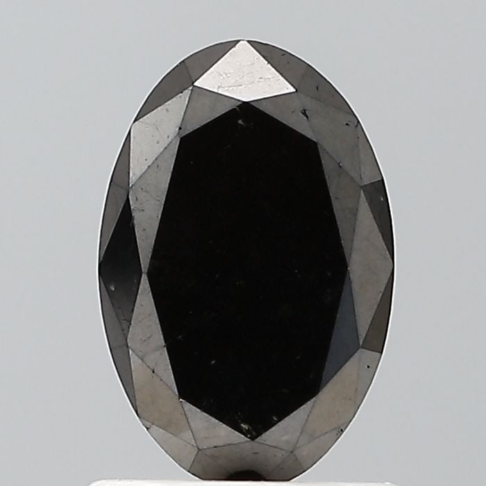 Loose Diamond - OVAL 0.93ct Black VS2: Loose Diamond - OVAL 0.93ct Black VS2 Source: Natural Shape: OVAL Carats: 0.93 Color: Black Certification: NONE Video: