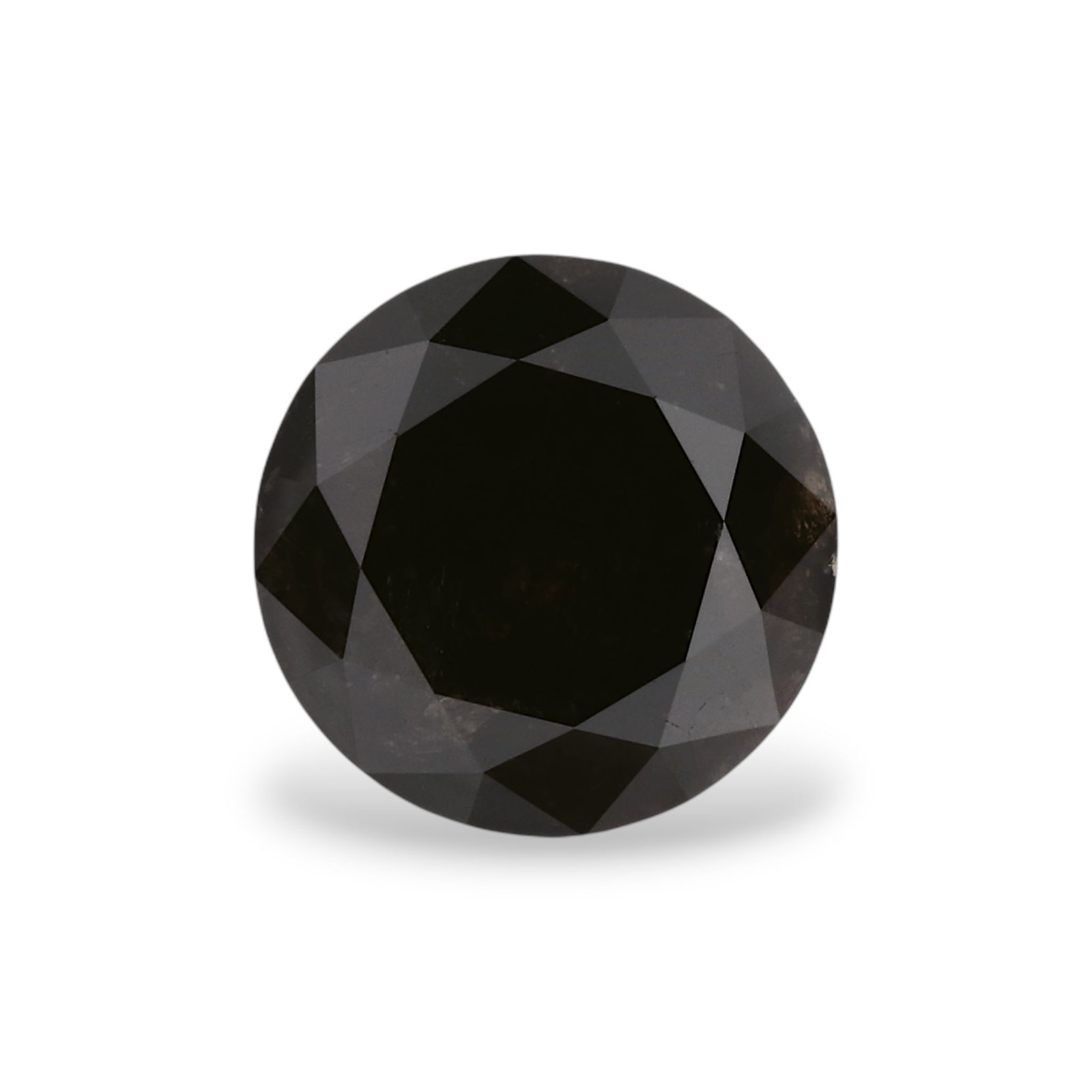 Loose Diamond - ROUND 2.21ct Fancy Black VVS2: Loose Diamond - ROUND 2.21ct Fancy Black VVS2 Source: Natural Shape: ROUND Carats: 2.21 Color: Fancy Black Certification: GIA Video: