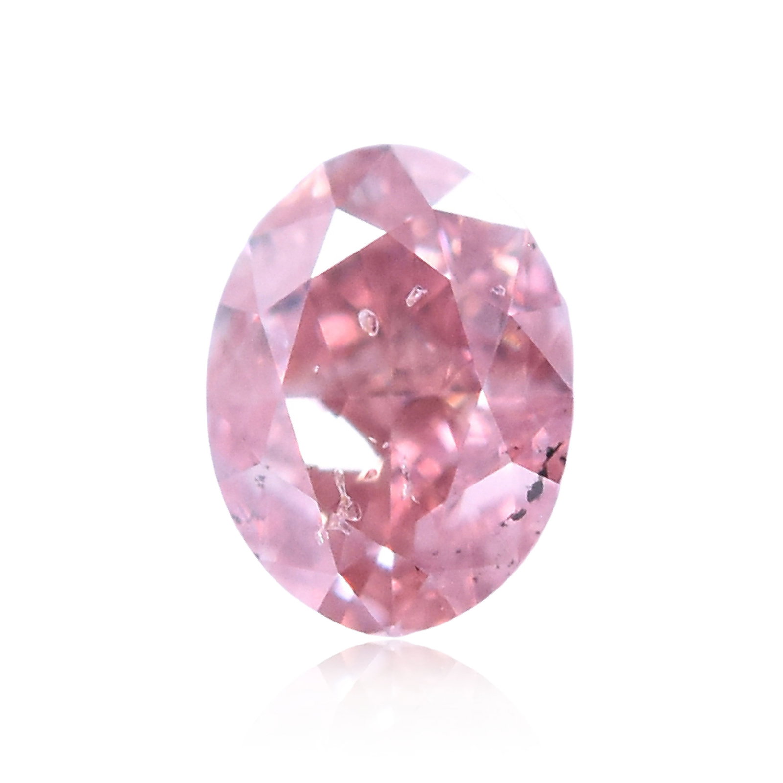 Loose Diamond - OVAL 0.2ct Fancy Intense Pink I1: Loose Diamond - OVAL 0.2ct Fancy Intense Pink I1 Source: Natural Shape: OVAL Carats: 0.2 Color: Fancy Intense Pink Certification: GIA Video: