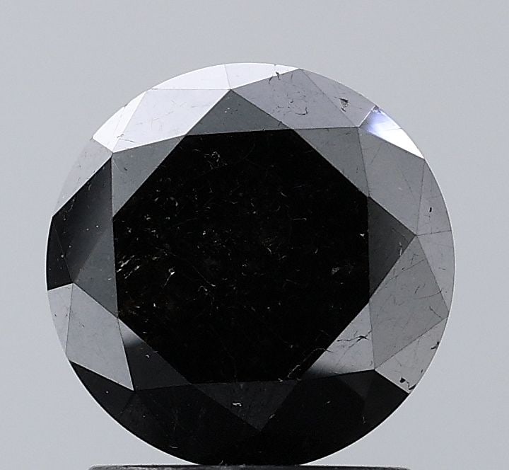 Loose Diamond - ROUND 1.93ct Black VS2: Loose Diamond - ROUND 1.93ct Black VS2 Source: Natural Shape: ROUND Carats: 1.93 Color: Black Certification: NONE Video: