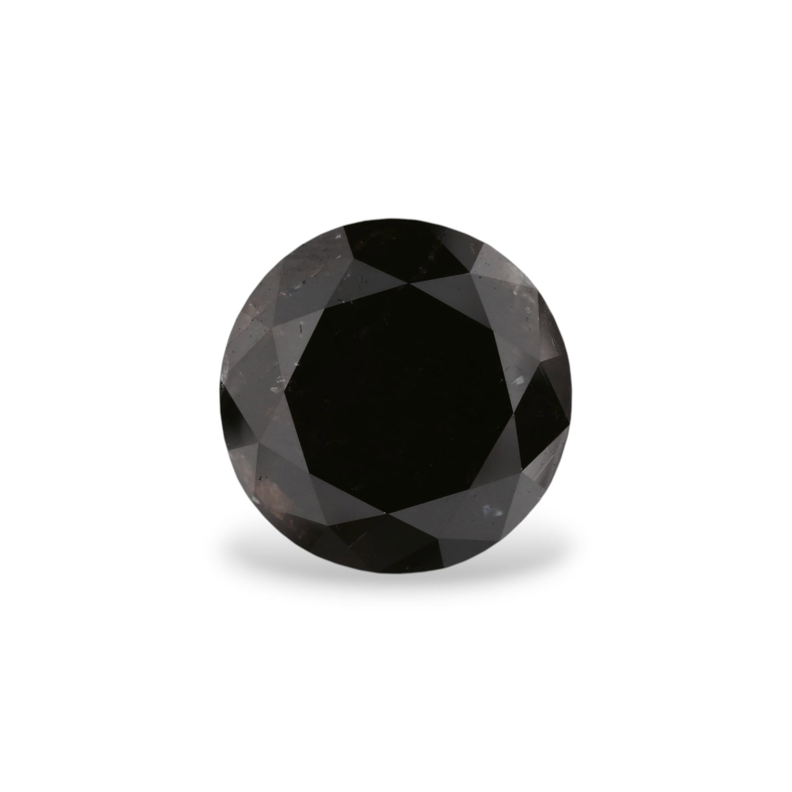 Loose Diamond - ROUND 4.28ct Fancy Black VVS2: Loose Diamond - ROUND 4.28ct Fancy Black VVS2 Source: Natural Shape: ROUND Carats: 4.28 Color: Fancy Black Certification: GIA Video: