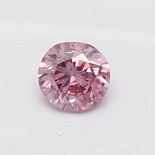 Loose Diamond - ROUND 0.07ct Fancy Intense Purplish Pink: Loose Diamond - ROUND 0.07ct Fancy Intense Purplish Pink Source: Natural Shape: ROUND Carats: 0.07 Color: Fancy Intense Purplish Pink Certification: GIA Video: