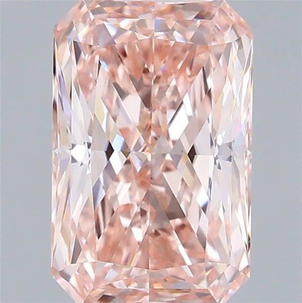 Loose Diamond - RADIANT 2.07ct Fancy Vivid Pink VS1: Loose Diamond - RADIANT 2.07ct Fancy Vivid Pink VS1 Source: This is a real non-mined Diamond that has been grown in a lab Shape: RADIANT Carats: 2.07 Color: Fancy Vivid Pink Certification: IGI Video: