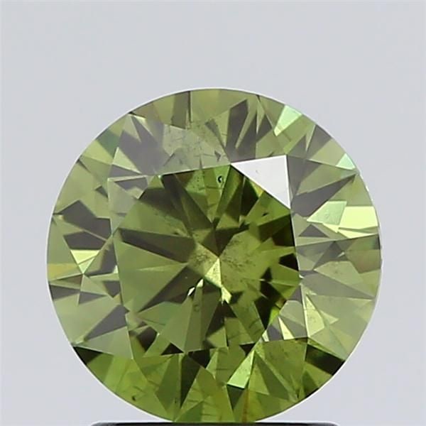 Ideal Loose Diamond - ROUND 1.5ct Fancy Vivid Green SI1: Ideal Loose Diamond - ROUND 1.5ct Fancy Vivid Green SI1 Source: This is a real non-mined Diamond that has been grown in a lab Shape: ROUND Carats: 1.5 Color: Fancy Vivid Green Certification: IGI Video