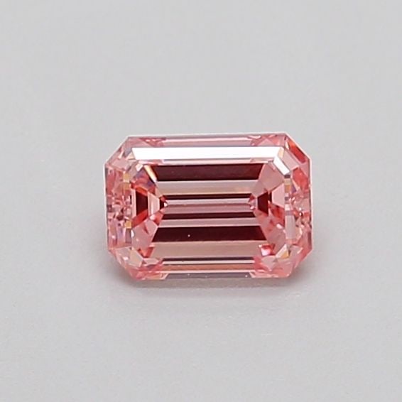 Loose Diamond - EMERALD 0.34ct Fancy Intense Pink VS1: Loose Diamond - EMERALD 0.34ct Fancy Intense Pink VS1 Source: This is a real non-mined Diamond that has been grown in a lab Shape: EMERALD Carats: 0.34 Color: Fancy Intense Pink Certification: IGI Vid