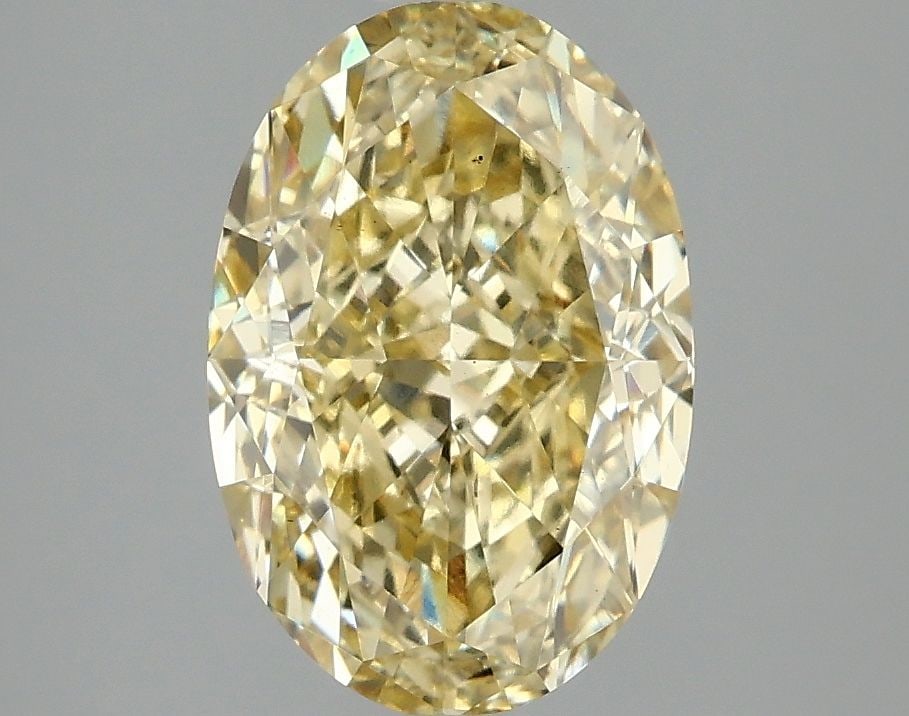 Loose Diamond - OVAL 3.07ct Fancy Intense Yellow VS1: Loose Diamond - OVAL 3.07ct Fancy Intense Yellow VS1 Source: This is a real non-mined Diamond that has been grown in a lab Shape: OVAL Carats: 3.07 Color: Fancy Intense Yellow Certification: IGI Video