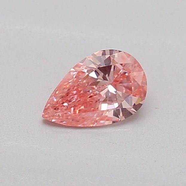 Loose Diamond - PEAR 0.17ct Fancy Vivid Pink VS1: Loose Diamond - PEAR 0.17ct Fancy Vivid Pink VS1 Source: This is a real non-mined Diamond that has been grown in a lab Shape: PEAR Carats: 0.17 Color: Fancy Vivid Pink Certification: IGI The Diamond D