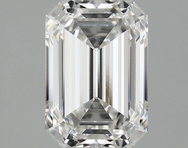 Loose Diamond - EMERALD 2.1ct F VVS1: Loose Diamond - EMERALD 2.1ct F VVS1 Source: This is a real non-mined Diamond that has been grown in a lab Shape: EMERALD Carats: 2.1 Color: F Clarity: VVS1 Certification: IGI Video: