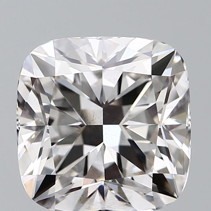 Loose Diamond - CUSHION MODIFIED 2.56ct F VS2: Loose Diamond - CUSHION MODIFIED 2.56ct F VS2 Source: This is a real non-mined Diamond that has been grown in a lab Shape: CUSHION MODIFIED Carats: 2.56 Color: F Clarity: VS2 Certification: IGI Video: