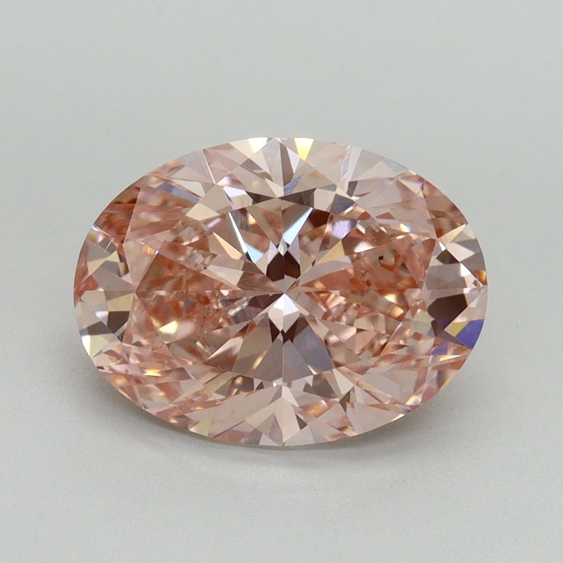 Loose Diamond - OVAL 3.0ct Fancy Intense Pink VS2: Loose Diamond - OVAL 3.0ct Fancy Intense Pink VS2 Source: This is a real non-mined Diamond that has been grown in a lab Shape: OVAL Carats: 3.0 Color: Fancy Intense Pink Certification: IGI Video: