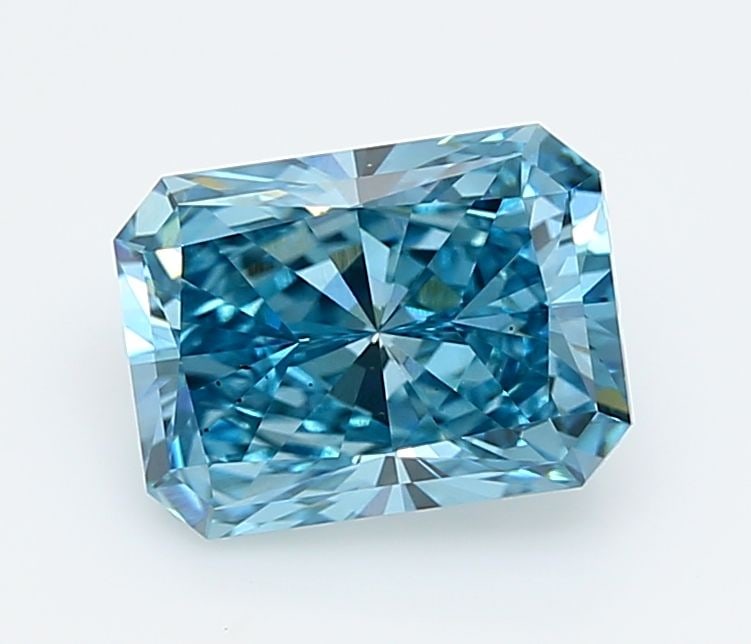 Loose Diamond - RADIANT 1.98ct Fancy Vivid Blue VVS2: Loose Diamond - RADIANT 1.98ct Fancy Vivid Blue VVS2 Source: This is a real non-mined Diamond that has been grown in a lab Shape: RADIANT Carats: 1.98 Color: Fancy Vivid Blue Certification: IGI Video: