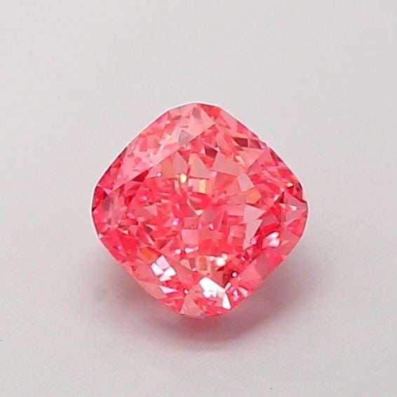 Loose Diamond - CUSHION MODIFIED 1.05ct Fancy Vivid Pink VVS2: Loose Diamond - CUSHION MODIFIED 1.05ct Fancy Vivid Pink VVS2 Source: This is a real non-mined Diamond that has been grown in a lab Shape: CUSHION MODIFIED Carats: 1.05 Color: Fancy Vivid Pink Certifi