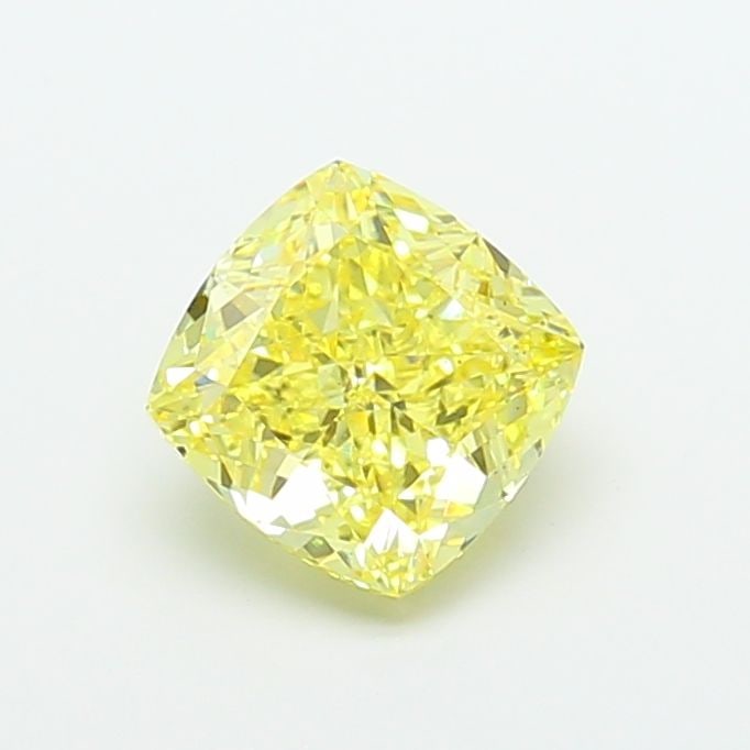 Loose Diamond - CUSHION MODIFIED 3.01ct Fancy Intense Yellow VS2: Loose Diamond - CUSHION MODIFIED 3.01ct Fancy Intense Yellow VS2 Source: This is a real non-mined Diamond that has been grown in a lab Shape: CUSHION MODIFIED Carats: 3.01 Color: Fancy Intense Yellow