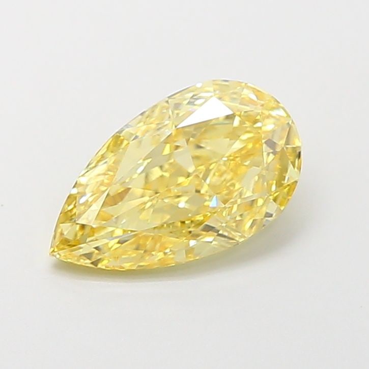 Loose Diamond - PEAR 1.54ct Fancy Intense Yellow VS1: Loose Diamond - PEAR 1.54ct Fancy Intense Yellow VS1 Source: This is a real non-mined Diamond that has been grown in a lab Shape: PEAR Carats: 1.54 Color: Fancy Intense Yellow Certification: IGI Video
