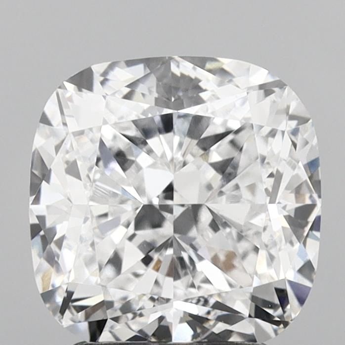 Loose Diamond - CUSHION MODIFIED 2.82ct D VVS2: Loose Diamond - CUSHION MODIFIED 2.82ct D VVS2 Source: This is a real non-mined Diamond that has been grown in a lab Shape: CUSHION MODIFIED Carats: 2.82 Color: D Clarity: VVS2 Certification: IGI Vide