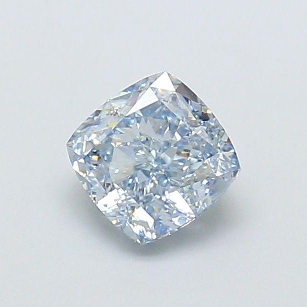 Loose Diamond - CUSHION MODIFIED 1.02ct Fancy Intense Blue VVS1: Loose Diamond - CUSHION MODIFIED 1.02ct Fancy Intense Blue VVS1 Source: This is a real non-mined Diamond that has been grown in a lab Shape: CUSHION MODIFIED Carats: 1.02 Color: Fancy Intense Blue Cer
