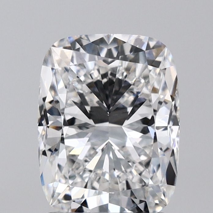 Loose Diamond - CUSHION BRILLIANT 2.08ct E VS1: Loose Diamond - CUSHION BRILLIANT 2.08ct E VS1 Source: This is a real non-mined Diamond that has been grown in a lab Shape: CUSHION BRILLIANT Carats: 2.08 Color: E Clarity: VS1 Certification: GIA