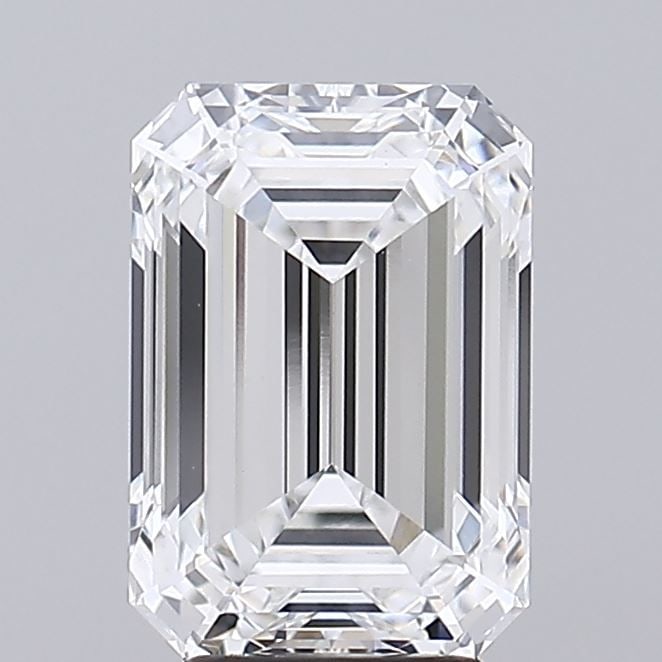 Loose Diamond - EMERALD 3.73ct E VVS2: Loose Diamond - EMERALD 3.73ct E VVS2 Source: This is a real non-mined Diamond that has been grown in a lab Shape: EMERALD Carats: 3.73 Color: E Clarity: VVS2 Certification: GIA Video: