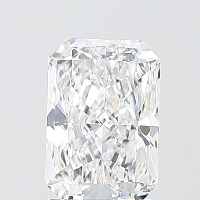 Loose Diamond - RADIANT 1.51ct D VVS2: Loose Diamond - RADIANT 1.51ct D VVS2 Source: This is a real non-mined Diamond that has been grown in a lab Shape: RADIANT Carats: 1.51 Color: D Clarity: VVS2 Certification: IGI Video: