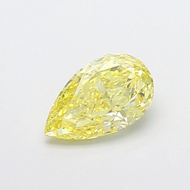 Loose Diamond - PEAR 1.07ct Fancy Intense Yellow VVS2: Loose Diamond - PEAR 1.07ct Fancy Intense Yellow VVS2 Source: This is a real non-mined Diamond that has been grown in a lab Shape: PEAR Carats: 1.07 Color: Fancy Intense Yellow Certification: IGI Vide