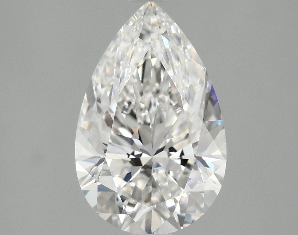 Loose Diamond - PEAR 2.1ct F VVS2: Loose Diamond - PEAR 2.1ct F VVS2 Source: This is a real non-mined Diamond that has been grown in a lab Shape: PEAR Carats: 2.1 Color: F Clarity: VVS2 Certification: IGI Video: