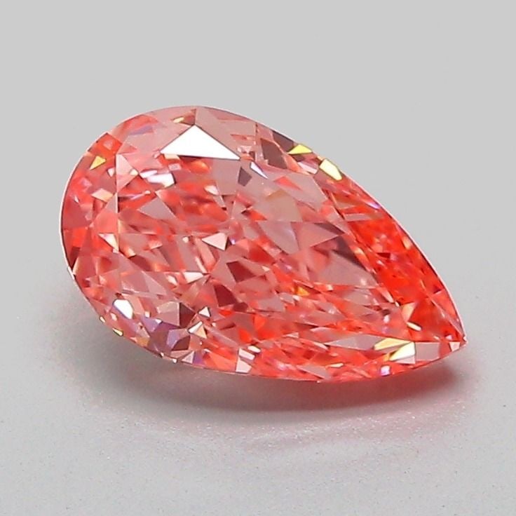 Loose Diamond - PEAR 1.13ct Fancy Vivid Pink VVS1: Loose Diamond - PEAR 1.13ct Fancy Vivid Pink VVS1 Source: This is a real non-mined Diamond that has been grown in a lab Shape: PEAR Carats: 1.13 Color: Fancy Vivid Pink Certification: IGI Video: