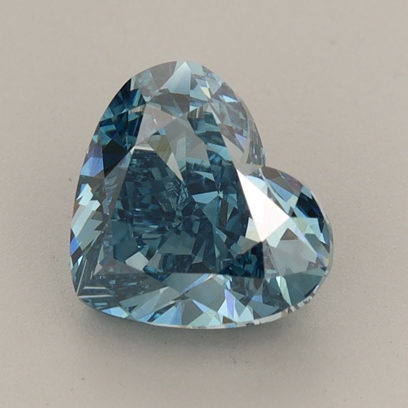 Loose Diamond - HEART 2.0ct Fancy Vivid Blue VS2: Loose Diamond - HEART 2.0ct Fancy Vivid Blue VS2 Source: This is a real non-mined Diamond that has been grown in a lab Shape: HEART Carats: 2.0 Color: Fancy Vivid Blue Certification: IGI Video: Video