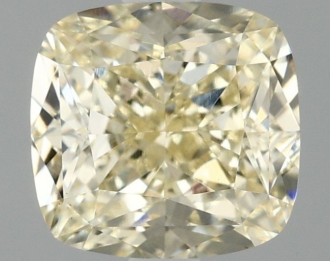 Loose Diamond - CUSHION MODIFIED 1.56ct Fancy Intense Yellow VS1: Loose Diamond - CUSHION MODIFIED 1.56ct Fancy Intense Yellow VS1 Source: This is a real non-mined Diamond that has been grown in a lab Shape: CUSHION MODIFIED Carats: 1.56 Color: Fancy Intense Yellow 