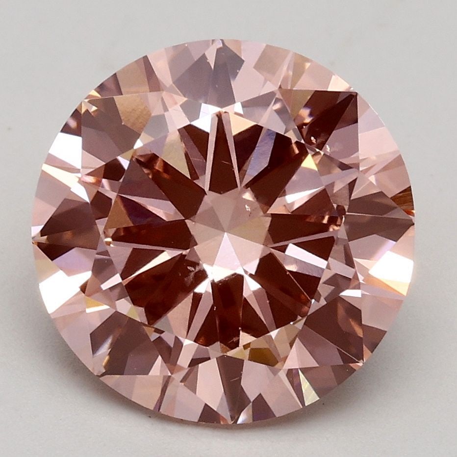 Loose Diamond - ROUND 3.0ct Fancy Intense Pink VS2: Loose Diamond - ROUND 3.0ct Fancy Intense Pink VS2 Source: This is a real non-mined Diamond that has been grown in a lab Shape: ROUND Carats: 3.0 Color: Fancy Intense Pink Certification: IGI Video: