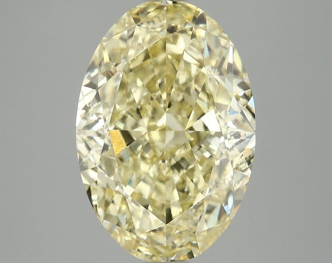 Loose Diamond - OVAL 5.05ct Fancy Intense Yellow VS2: Loose Diamond - OVAL 5.05ct Fancy Intense Yellow VS2 Source: This is a real non-mined Diamond that has been grown in a lab Shape: OVAL Carats: 5.05 Color: Fancy Intense Yellow Certification: IGI Video