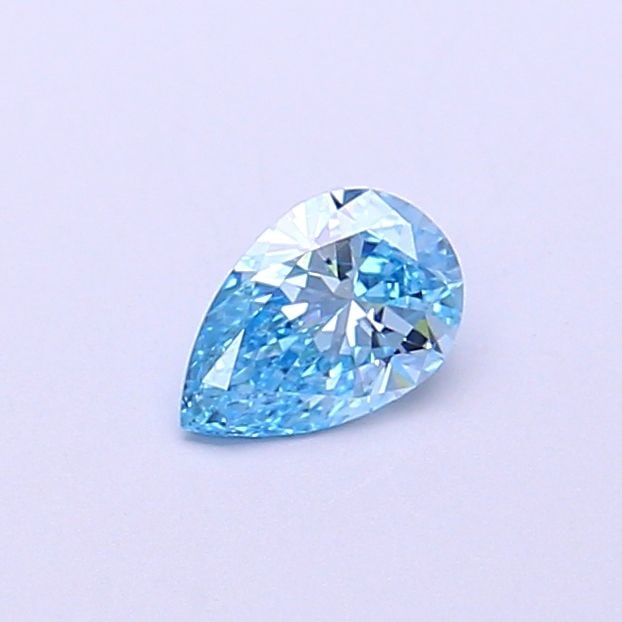 Loose Diamond - PEAR 0.29ct Fancy Vivid Blue VVS2: Loose Diamond - PEAR 0.29ct Fancy Vivid Blue VVS2 Source: This is a real non-mined Diamond that has been grown in a lab Shape: PEAR Carats: 0.29 Color: Fancy Vivid Blue Certification: IGI Video: