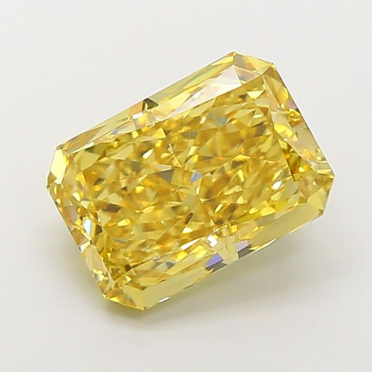 Loose Diamond - RADIANT 4.83ct Fancy Vivid Yellow VS1: Loose Diamond - RADIANT 4.83ct Fancy Vivid Yellow VS1 Source: This is a real non-mined Diamond that has been grown in a lab Shape: RADIANT Carats: 4.83 Color: Fancy Vivid Yellow Certification: NONE Vi