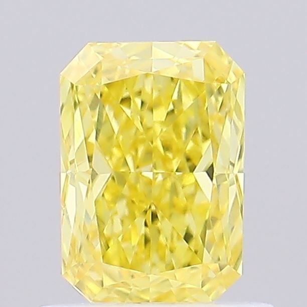 Loose Diamond - RADIANT 0.78ct Fancy Vivid Yellow VS1: Loose Diamond - RADIANT 0.78ct Fancy Vivid Yellow VS1 Source: This is a real non-mined Diamond that has been grown in a lab Shape: RADIANT Carats: 0.78 Color: Fancy Vivid Yellow Certification: NONE Vi