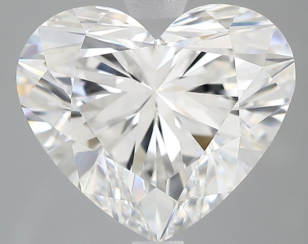 Loose Diamond - HEART 3.1ct E VVS2: Loose Diamond - HEART 3.1ct E VVS2 Source: This is a real non-mined Diamond that has been grown in a lab Shape: HEART Carats: 3.1 Color: E Clarity: VVS2 Certification: IGI Video:
