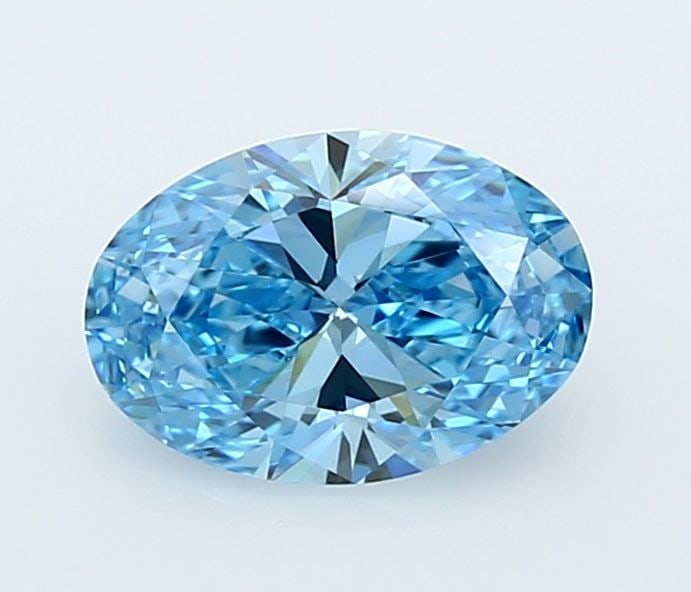 Loose Diamond - OVAL 1.53ct Fancy Vivid Blue VVS1: Loose Diamond - OVAL 1.53ct Fancy Vivid Blue VVS1 Source: This is a real non-mined Diamond that has been grown in a lab Shape: OVAL Carats: 1.53 Color: Fancy Vivid Blue Certification: IGI Video: