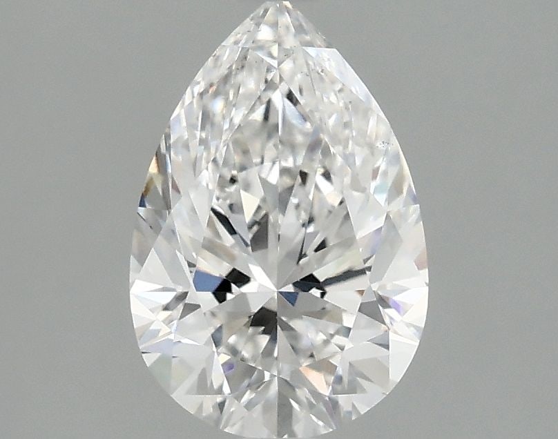 Loose Diamond - PEAR 1.54ct E VS2: Loose Diamond - PEAR 1.54ct E VS2 Source: This is a real non-mined Diamond that has been grown in a lab Shape: PEAR Carats: 1.54 Color: E Clarity: VS2 Certification: NONE The Diamond Depot Guarantee: