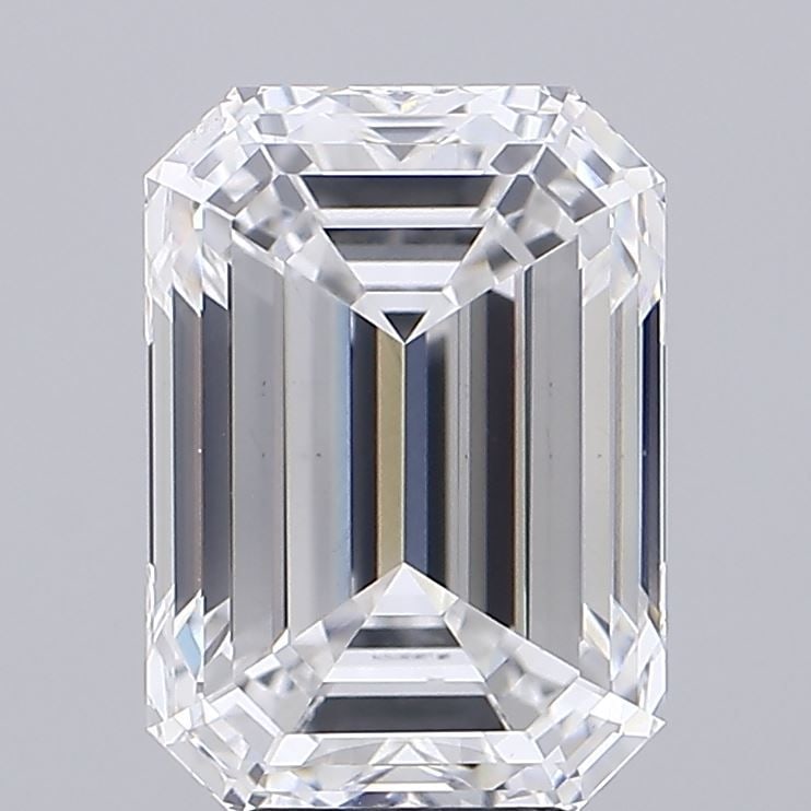 Loose Diamond - EMERALD 6.83ct E VS1: Loose Diamond - EMERALD 6.83ct E VS1 Source: This is a real non-mined Diamond that has been grown in a lab Shape: EMERALD Carats: 6.83 Color: E Clarity: VS1 Certification: IGI Video: