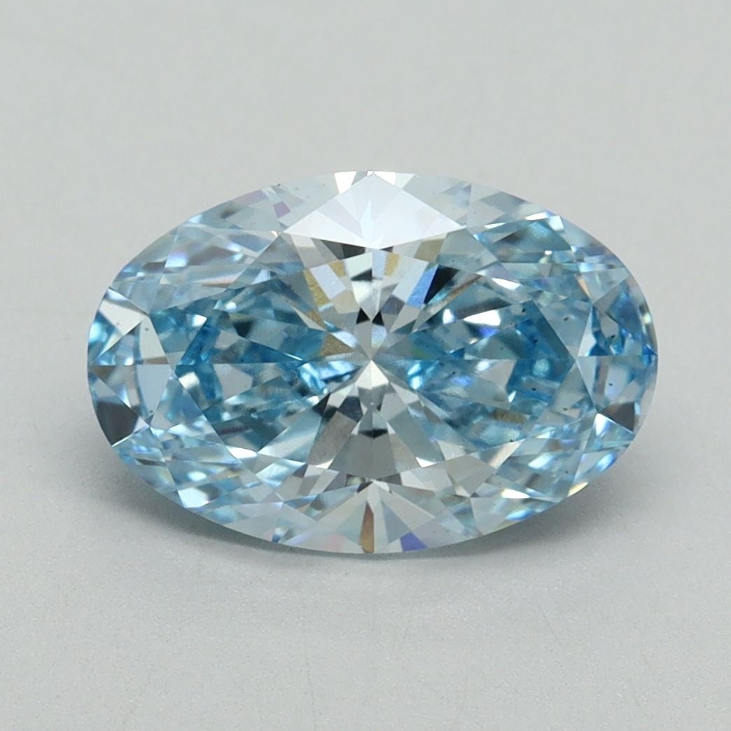 Loose Diamond - OVAL 2.23ct Fancy Vivid Blue VS2: Loose Diamond - OVAL 2.23ct Fancy Vivid Blue VS2 Source: This is a real non-mined Diamond that has been grown in a lab Shape: OVAL Carats: 2.23 Color: Fancy Vivid Blue Certification: IGI Video: